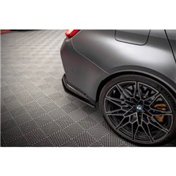 Maxton - Street Pro Lame Du Pare Chocs Arriere V.1 BMW M3 Sedan / Touring G80 / G81 Noir
