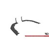 Maxton - Street Pro Lame Du Pare Chocs Arriere V.1 BMW M3 Sedan / Touring G80 / G81 Noir-Rouge