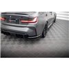 Maxton - Lames De Pare-Chocs Arrière Latérales V.1 BMW M3 Sedan / Touring G80 / G81 Noir Brillant