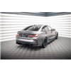 Maxton - Lames De Pare-Chocs Arrière Latérales V.1 BMW M3 Sedan / Touring G80 / G81 Noir Brillant