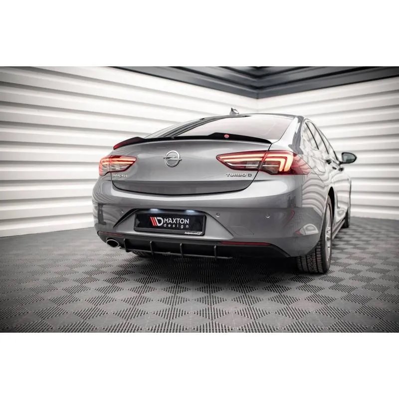 Maxton - Street Pro Central Diffuseur Arriere Opel Insignia Mk2 Noir-Rouge