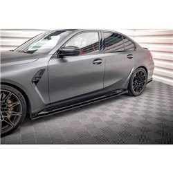 Maxton - Rajouts Des Bas De Caisse V.2 BMW M3 Sedan / Touring G80 / G81 Noir Brillant