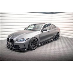 Maxton - Rajouts Des Bas De Caisse V.1 BMW M3 Sedan / Touring G80 / G81 Noir Brillant
