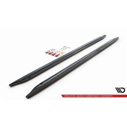 Maxton - Rajouts Des Bas De Caisse V.1 BMW M3 Sedan / Touring G80 / G81 Noir Brillant