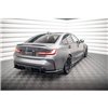 Maxton - Lames De Pare-Chocs Arrière Latérales V.2 BMW M3 Sedan / Touring G80 / G81 Noir Brillant