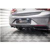 Maxton - Arriere Lame (avec une barre verticale) Opel Insignia Mk2 Noir Brillant