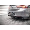 Maxton - Arriere Lame (avec une barre verticale) Opel Insignia Mk2 Noir Brillant