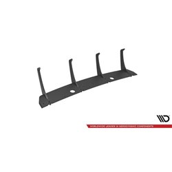 Maxton - Street Pro Central Diffuseur Arriere V.2 Dodge Durango RT Mk3 Noir-Rouge
