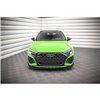 Maxton - Lame Du Pare-Chocs Avant V.2 Audi RS3 Sedan 8Y Noir Brillant