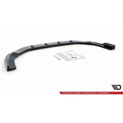Maxton - Lame Du Pare-Chocs Avant V.2 Audi RS3 Sedan 8Y Noir Brillant