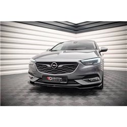 Maxton - Lame Du Pare-Chocs Avant V.3 Opel Insignia Mk2 Noir Brillant