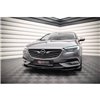 Maxton - Lame Du Pare-Chocs Avant V.3 Opel Insignia Mk2 Noir Brillant
