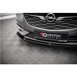 Maxton - Lame Du Pare-Chocs Avant V.3 Opel Insignia Mk2 Noir Brillant