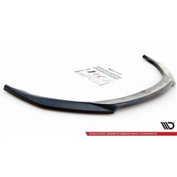 Maxton - Lame Du Pare-Chocs Avant V.3 Opel Insignia Mk2 Noir Brillant