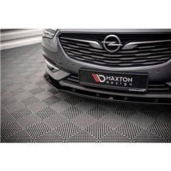 Maxton - Lame Du Pare-Chocs Avant V.1 Opel Insignia Mk2 Noir Brillant