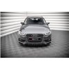 Maxton - Lame Du Pare-Chocs Avant Audi A3 Sportback 8V Noir Brillant