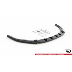 Maxton - Lame Du Pare-Chocs Avant Audi A3 Sportback 8V Noir Brillant