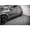 Maxton - Rajouts Des Bas De Caisse Audi A3 Sportback 8V Noir Brillant