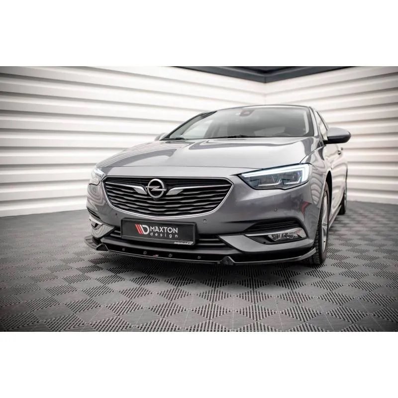 Maxton - Lame Du Pare-Chocs Avant V.2 Opel Insignia Mk2 Noir Brillant