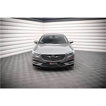 Maxton - Lame Du Pare-Chocs Avant V.2 Opel Insignia Mk2 Noir Brillant