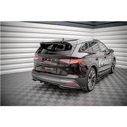 Maxton - Arriere Lame (avec une barre verticale) Skoda Enyaq iV Noir Brillant