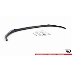 Maxton - Lame Du Pare-Chocs Avant V.3 Skoda Enyaq iV Noir Brillant
