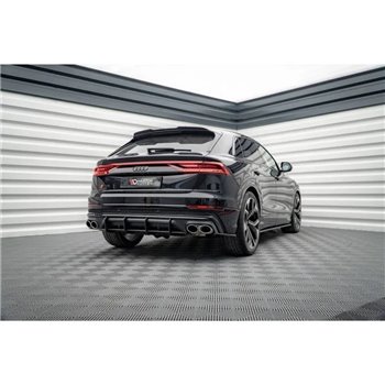 Maxton - Street Pro Central Diffuseur Arriere Audi SQ8 Mk1 Noir