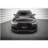 Maxton - Lame Du Pare-Chocs Avant Audi A6 RS6 Look C7 Noir Brillant