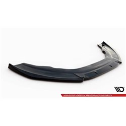 Maxton - Lame Du Pare-Chocs Avant Audi A6 RS6 Look C7 Noir Brillant