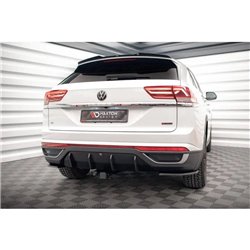Maxton - Diffuseur Arrière Complet Volkswagen Atlas Cross Sport Noir Brillant