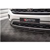 Maxton - Lame Du Pare-Chocs Avant V.2 Volkswagen Atlas Cross Sport Noir Brillant