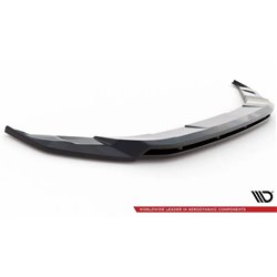 Maxton - Lame Du Pare-Chocs Avant V.2 Volkswagen Atlas Cross Sport Noir Brillant