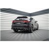 Maxton - Street Pro Central Diffuseur Arriere Audi SQ8 Mk1 Rouge