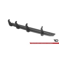 Maxton - Street Pro Central Diffuseur Arriere Audi SQ8 Mk1 Rouge