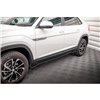 Maxton - Rajouts Des Bas De Caisse Volkswagen Atlas Cross Sport Noir Brillant