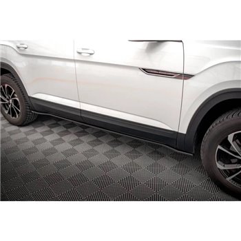 Maxton - Rajouts Des Bas De Caisse Volkswagen Atlas Cross Sport Noir Brillant