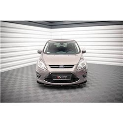 Maxton - Lame Du Pare-Chocs Avant Ford C-Max Mk2 Noir Brillant