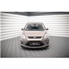 Maxton - Lame Du Pare-Chocs Avant Ford C-Max Mk2 Noir Brillant