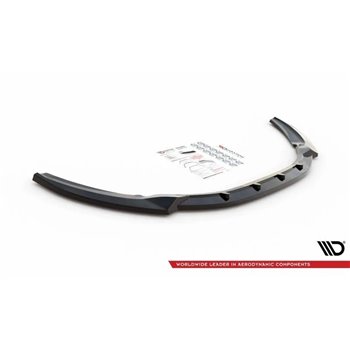 Maxton - Lame Du Pare-Chocs Avant Ford C-Max Mk2 Noir Brillant