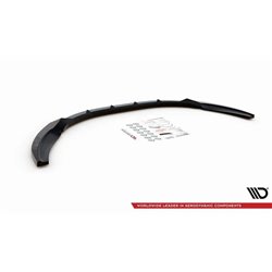 Maxton - Lame Du Pare-Chocs Avant Ford C-Max Mk2 Noir Brillant