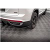 Maxton - Lames De Pare-Chocs Arrière Latérales Volkswagen Atlas Cross Noir Brillant