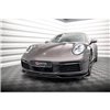 Maxton - Lame Du Pare-Chocs Avant Porsche 911 Carrera 4S 992 Noir Brillant