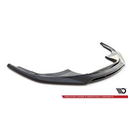 Maxton - Lame Du Pare-Chocs Avant Porsche 911 Carrera 4S 992 Noir Brillant