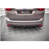 Maxton - Arriere Lame (avec une barre verticale) Ford C-Max Mk2 Noir Brillant