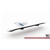 Maxton - Arriere Lame (avec une barre verticale) Audi SQ8 Mk1 Noir Brillant