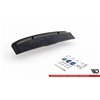 Maxton - Arriere Lame (avec une barre verticale) Audi SQ8 Mk1 Noir Brillant