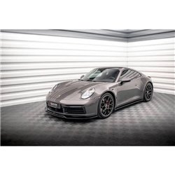 Maxton - Rajouts Des Bas De Caisse Porsche 911 Carrera 4S 992 Noir Brillant