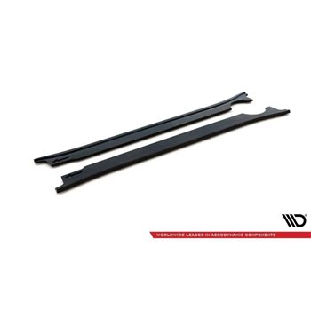 Maxton - Rajouts Des Bas De Caisse Porsche 911 Carrera 4S 992 Noir Brillant