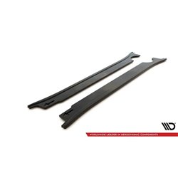 Maxton - Rajouts Des Bas De Caisse Porsche 911 Carrera 4S 992 Noir Brillant