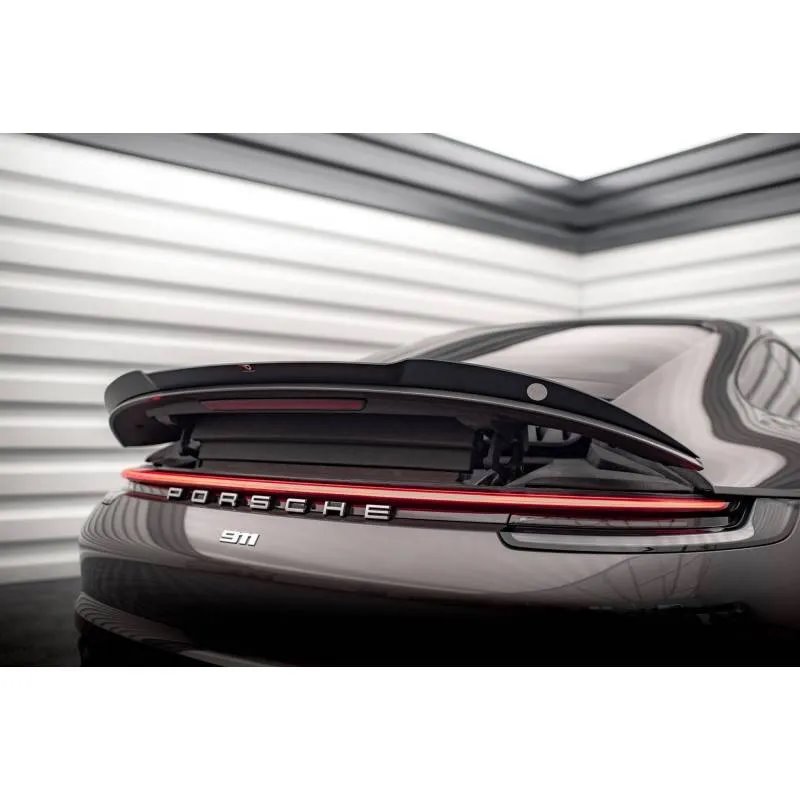 Maxton - Spoiler Cap Porsche 911 Carrera 4S 992 Noir Brillant